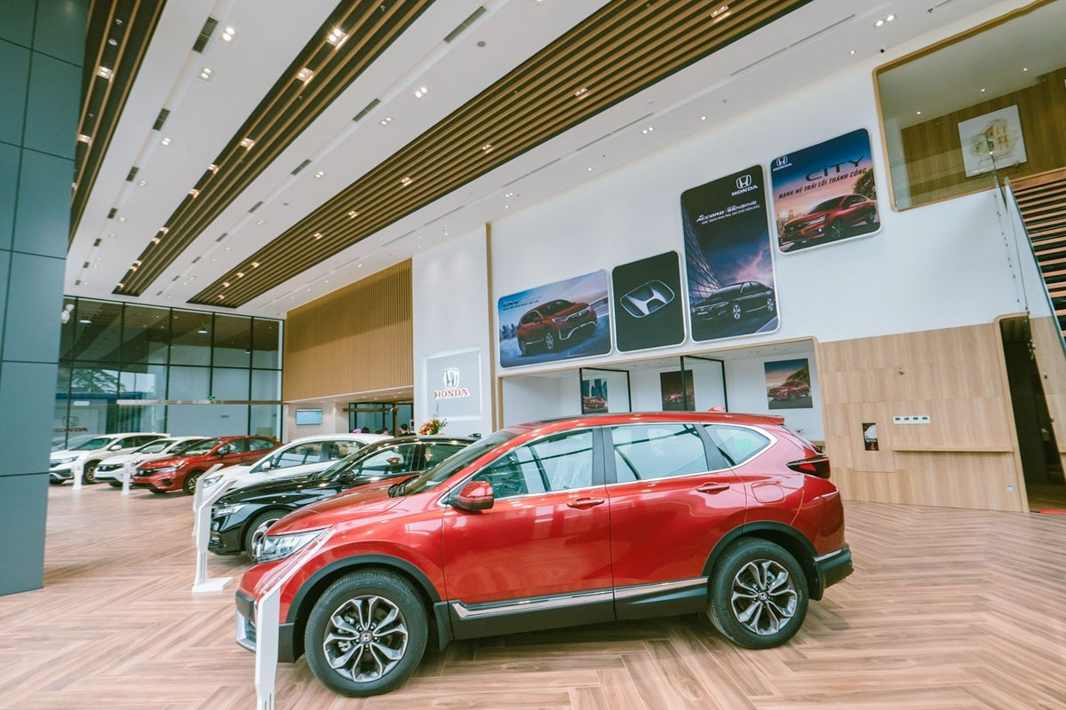 Không gian Showroom Đại lý Honda Ôtô Nghệ An - Sông Lam